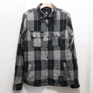 Rabbit High Country Jacket Rm266 Plaid Snap-button